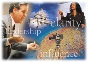 Leadership, clarity, and influence in public speaking are important communication skills. Media training and global communication matter to the U.S. Congress and all public speakers.