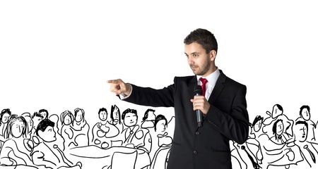 How to use body language to create a powerful presentation.