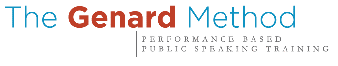 The Genard Method of Public Speaking Training