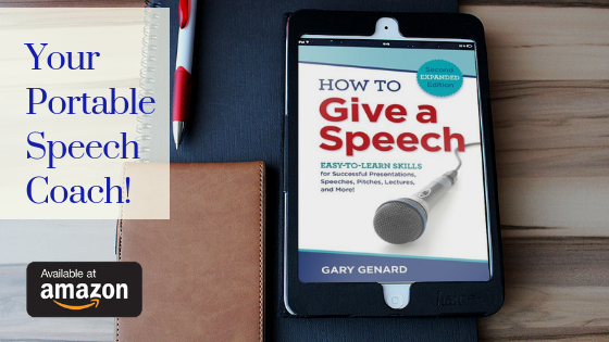 Dr. Gary Genard's 2d expanded edition of the classic public speaking handbook, How to Give a Speech.