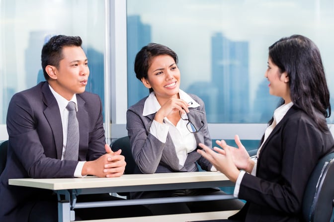 Knowing what to say in a job interview includes phone skills and practicing how to persuade.