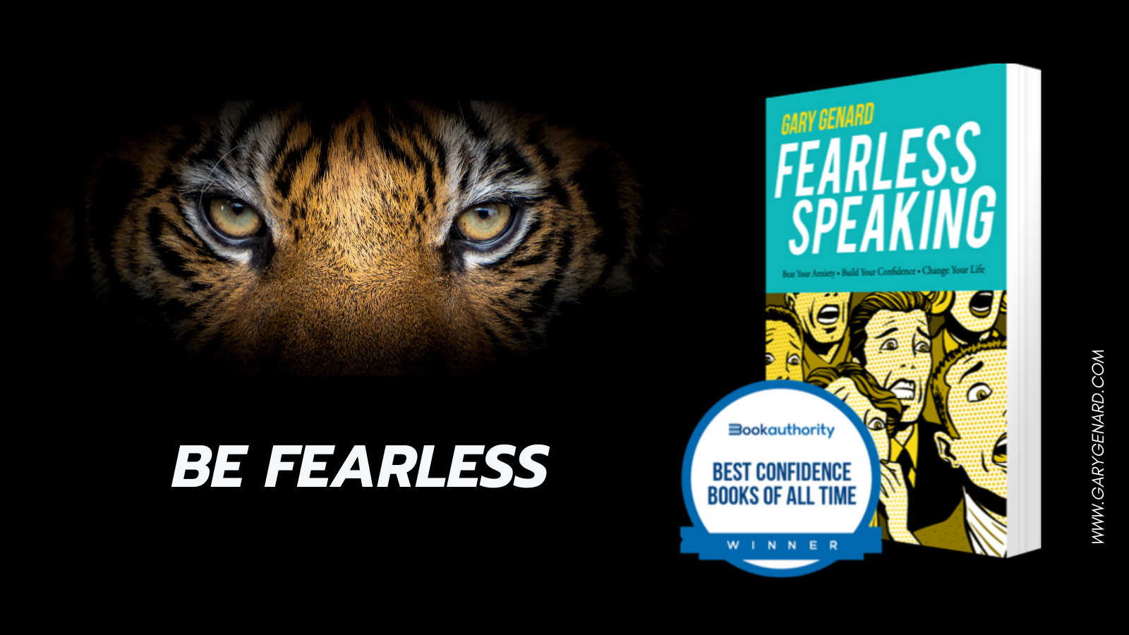 Dr. Gary Genard's Fearless Speaking, named One of the 100 Best Confidence Books of All Time