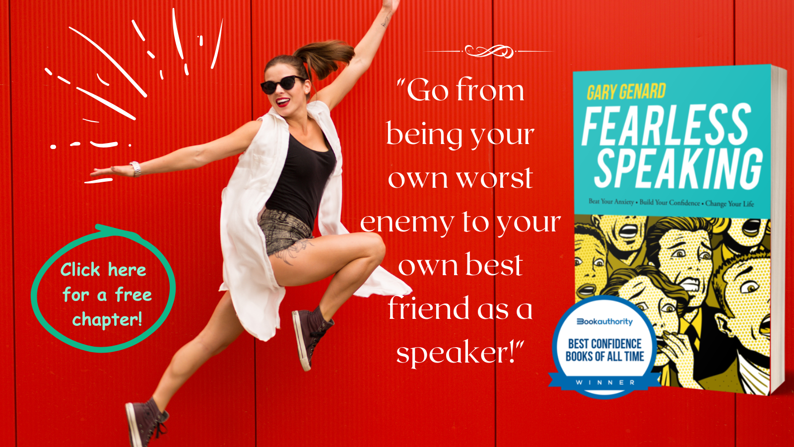 Dr. Gary Genard's Fearless Speaking - One of the 100 Best Confidence Books of All Time