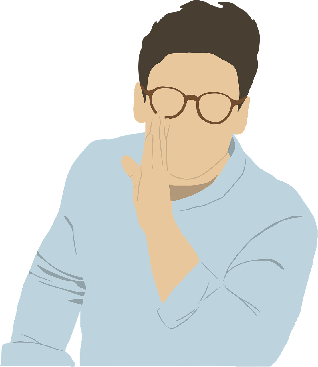 A secret for effective gestures in public speaking.