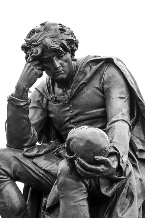 Hamlet: To be or not to be, that is the question.