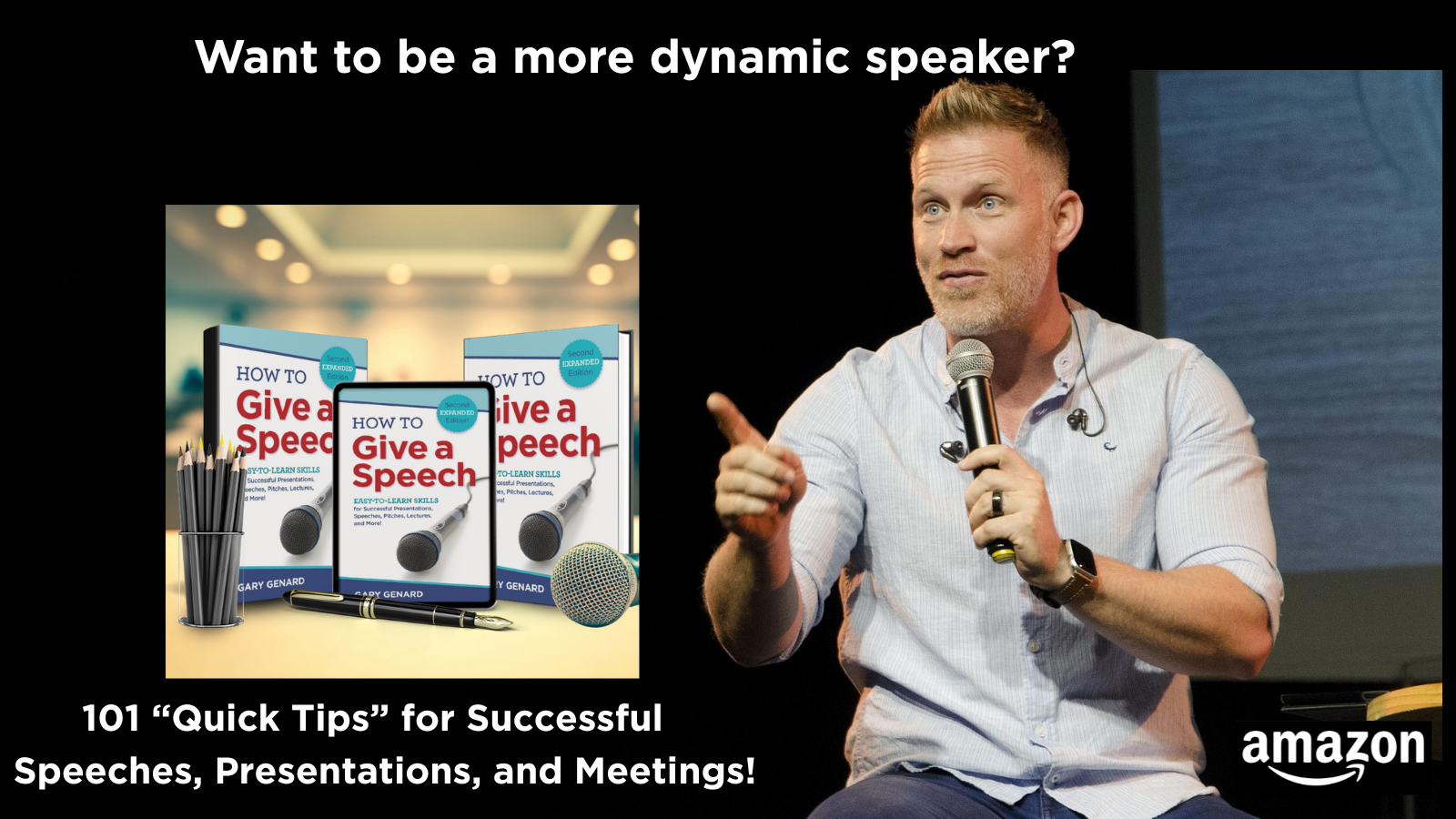 Dr. Gary Genard's book on giving memorable business presentations, How To Give A Speech.