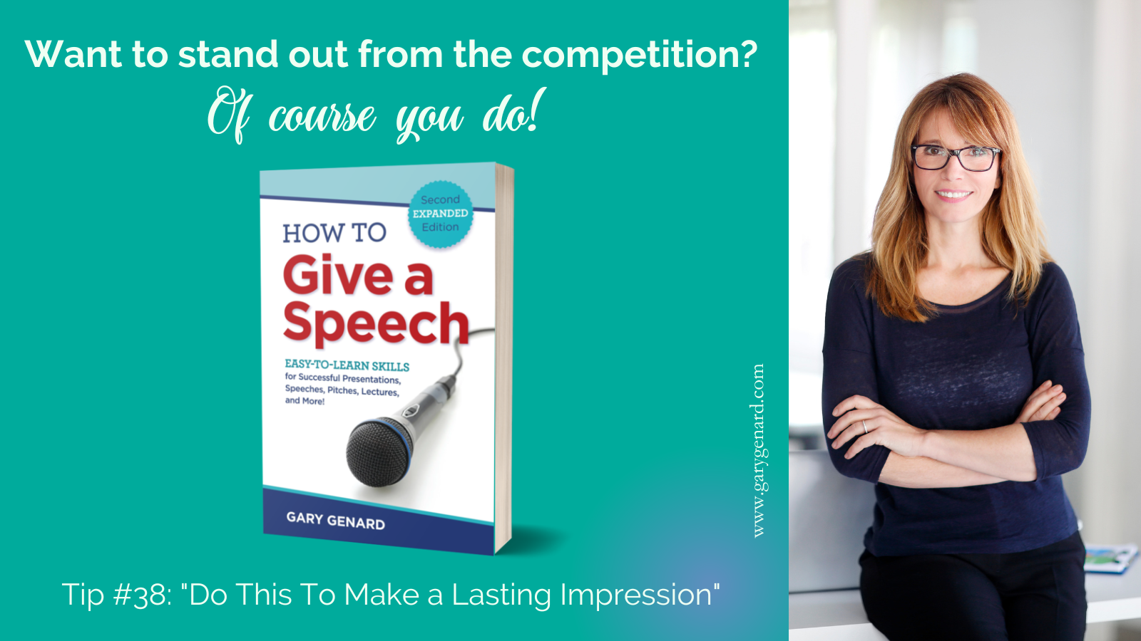 Dr. Gary Genard's Public Speaking Handbook, How To Give A Speech