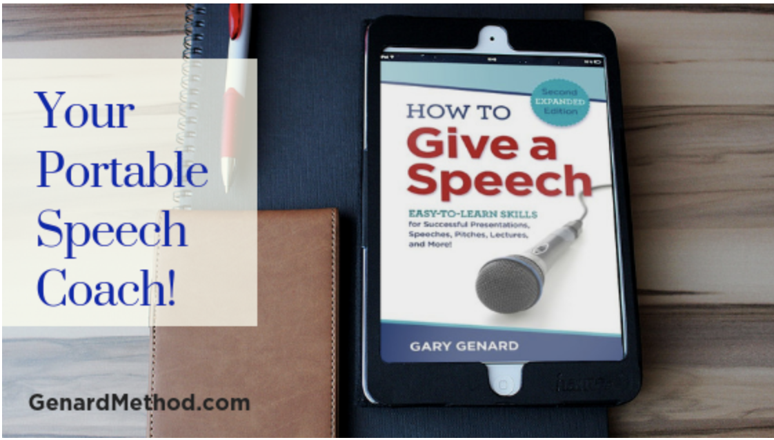 Dr. Gary Genard's Public Speaking Handbook, How to Give a Speech.