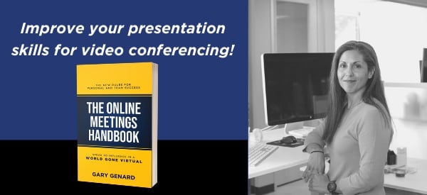 How to improve your presentation skills for video conferencing.