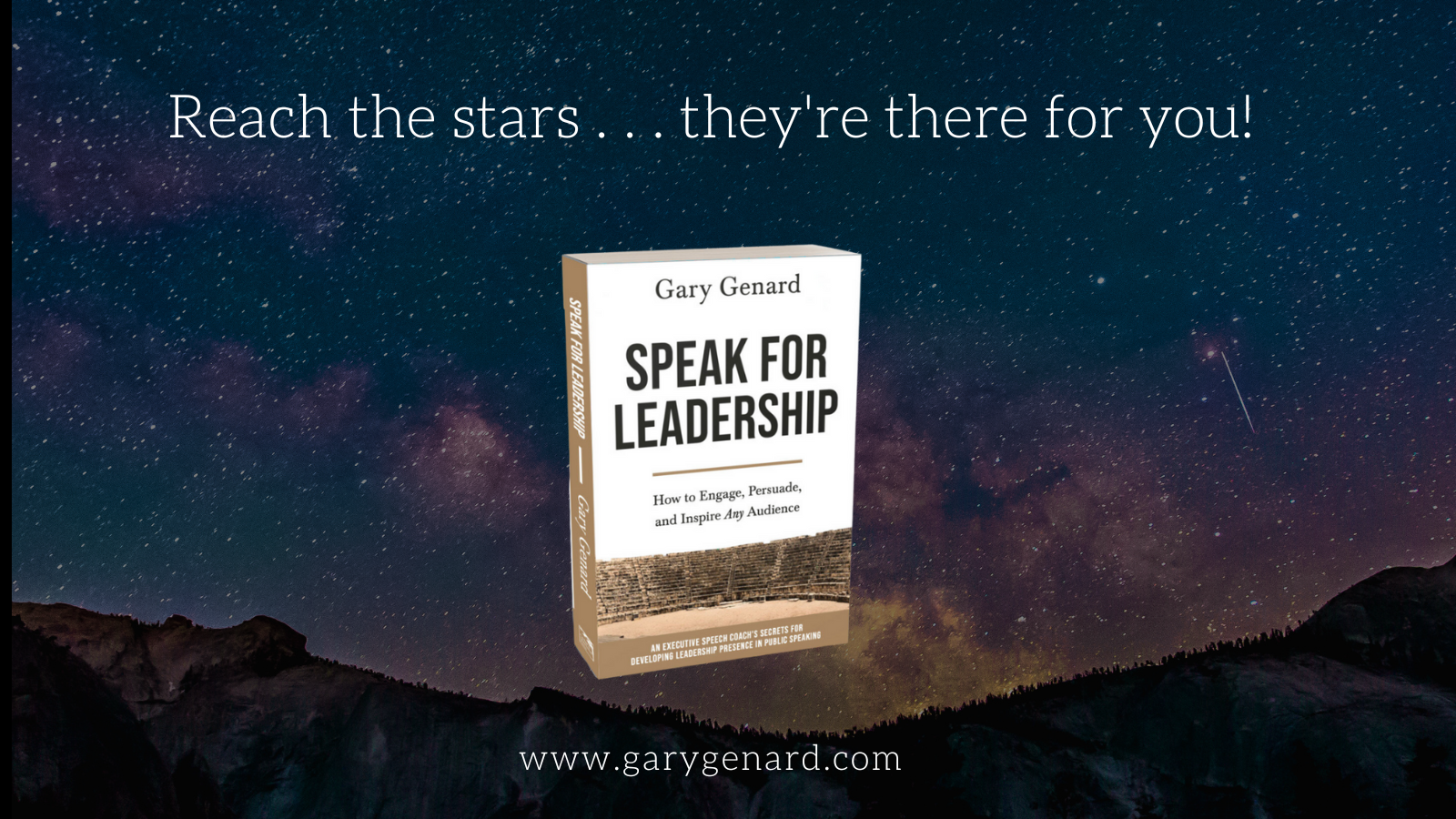 Dr. Gary Genard's book, Speak for Leadership: An Executive Speech Coach's Secrets