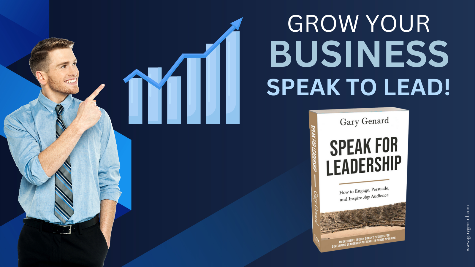 Livre du Dr Gary Genard sur la présence du leadership, Speak for Leadership