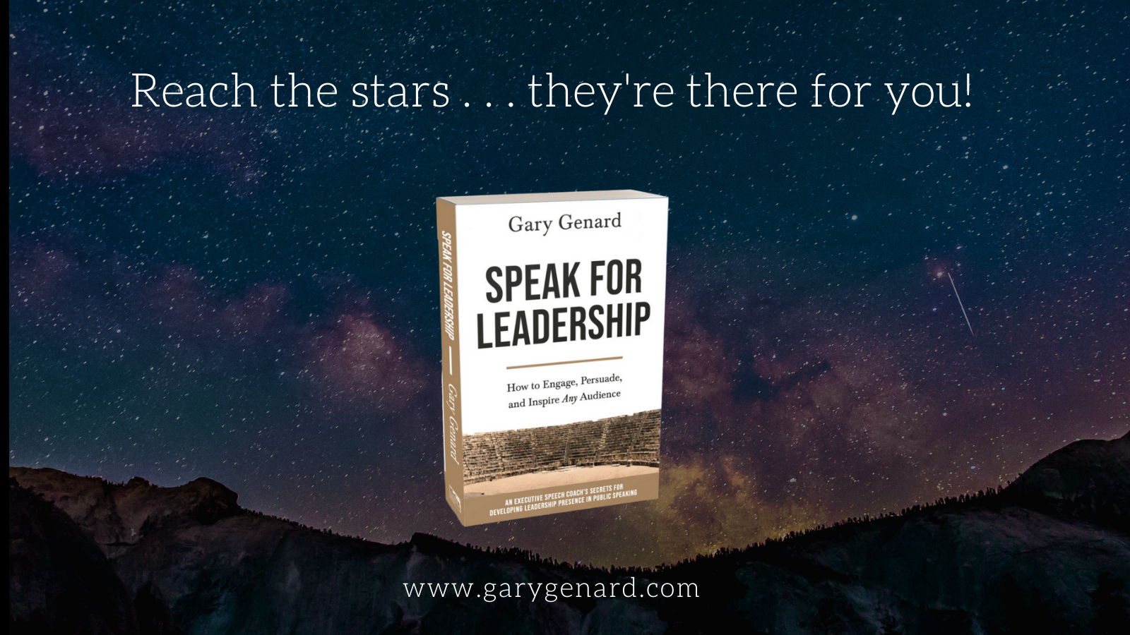 Dr. Gary Genard's book on speaking as a leader, Speak for Leadership.