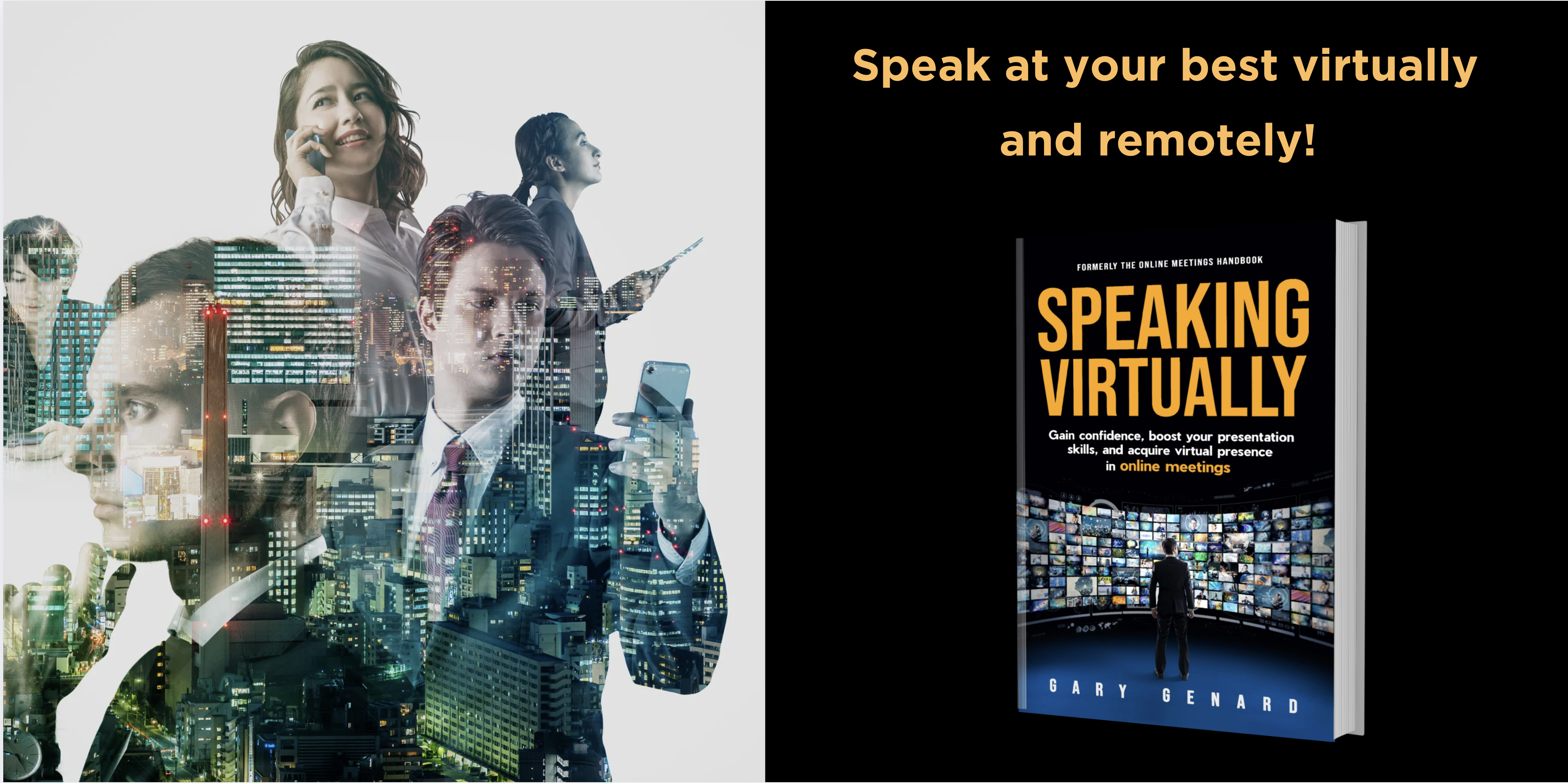 Dr. Gary Genard's book on boosting your virtual presence, Speaking Virtually
