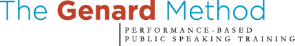 Genard Method Public Speaking Training